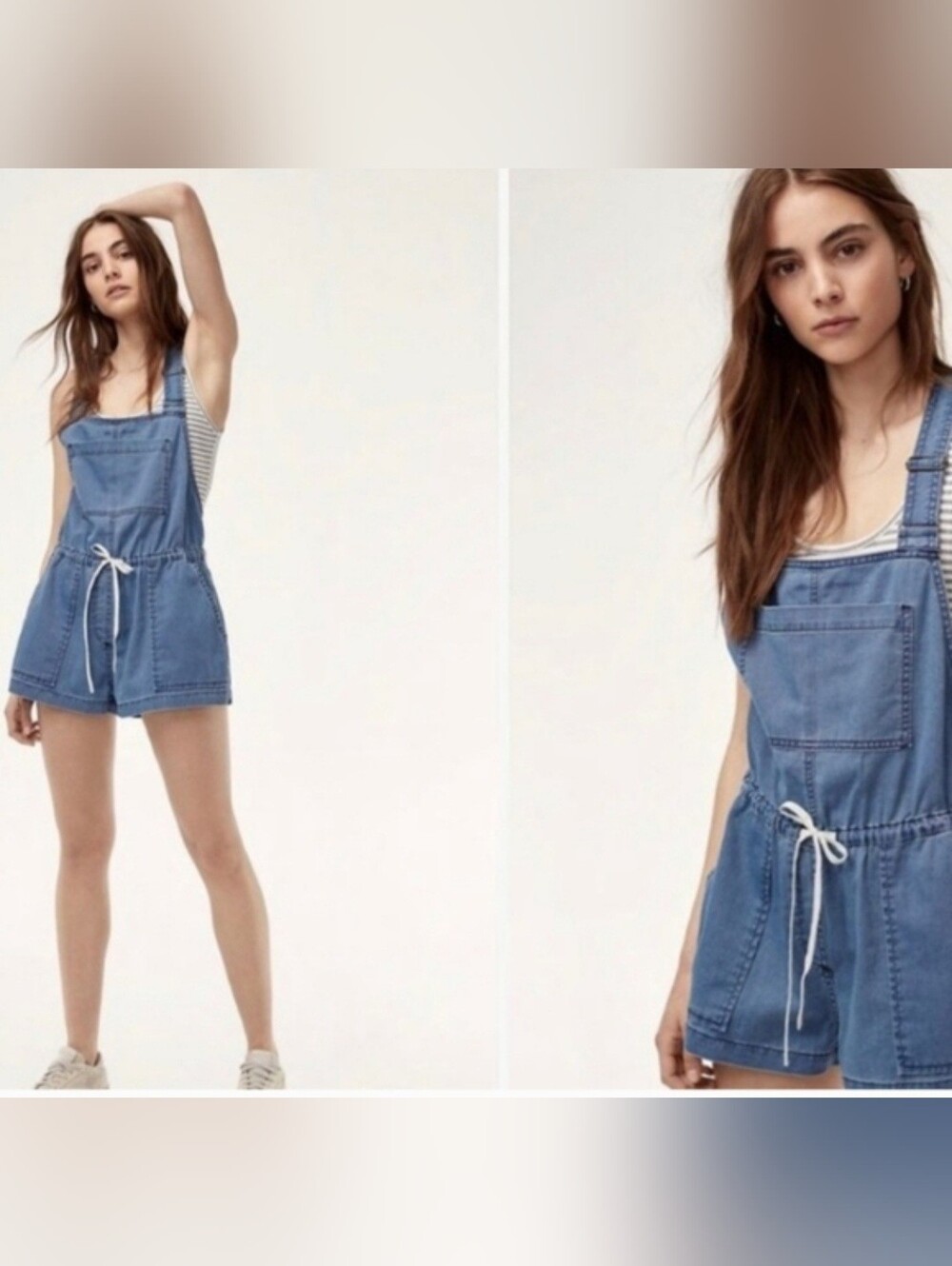 Wilfred Free Beatriz Romper From Aritzia. Size XS.
